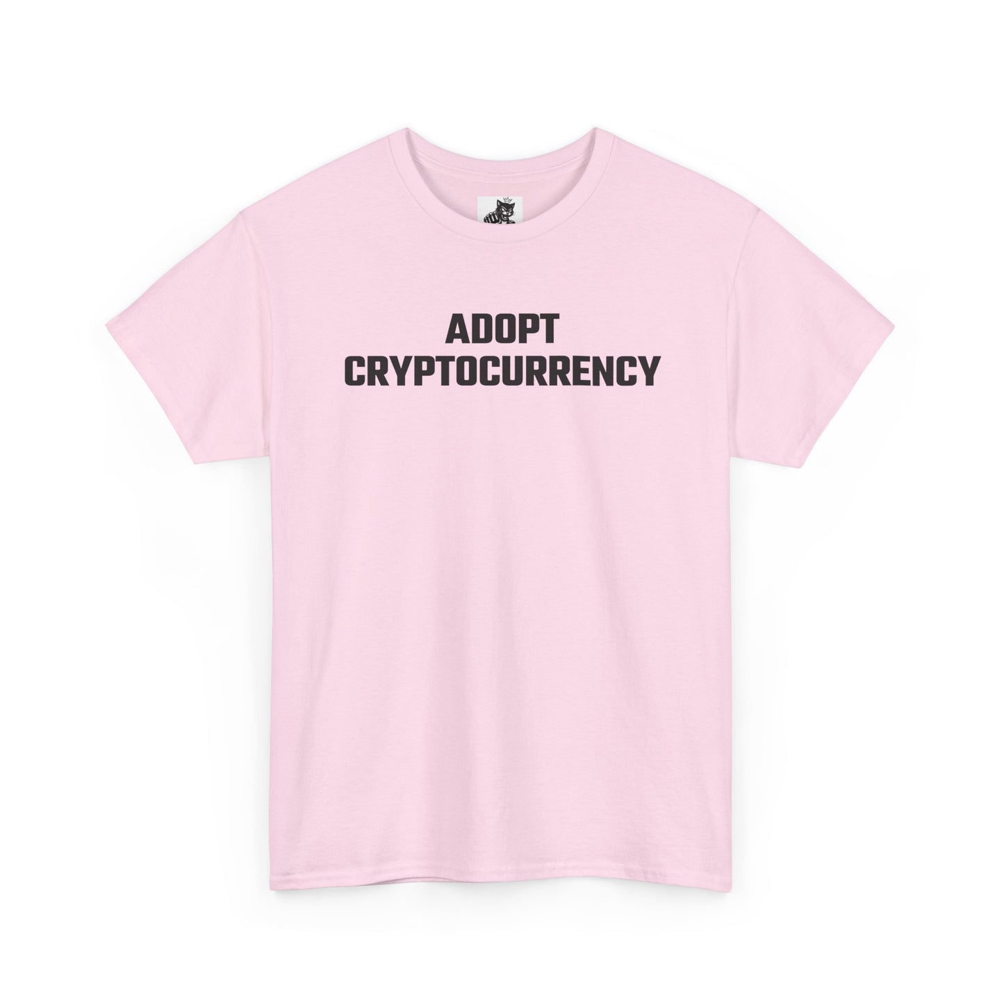 Adopt Cryptocurrency Graphic T-Shirt