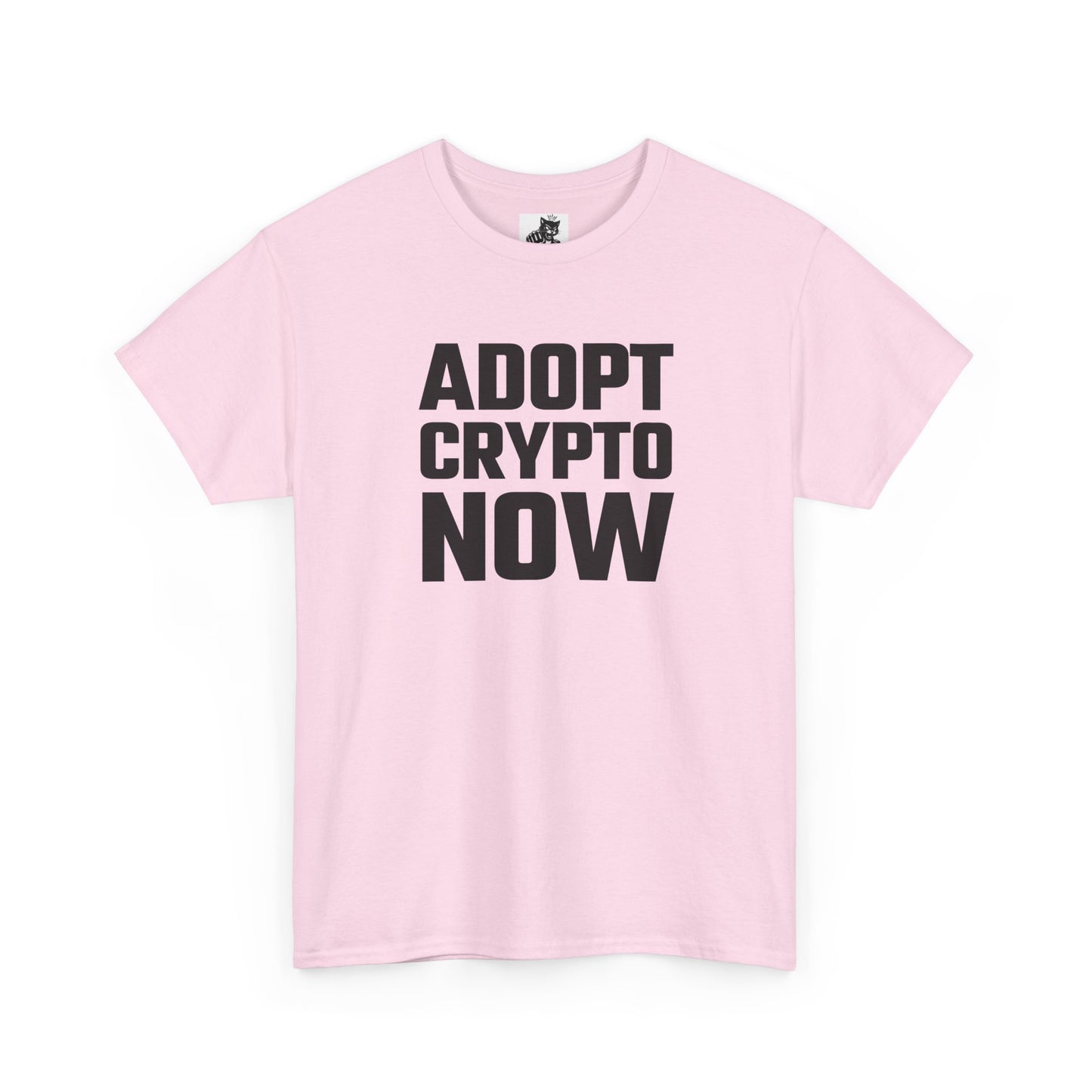 Adopt Crypto Now Graphic T-Shirt
