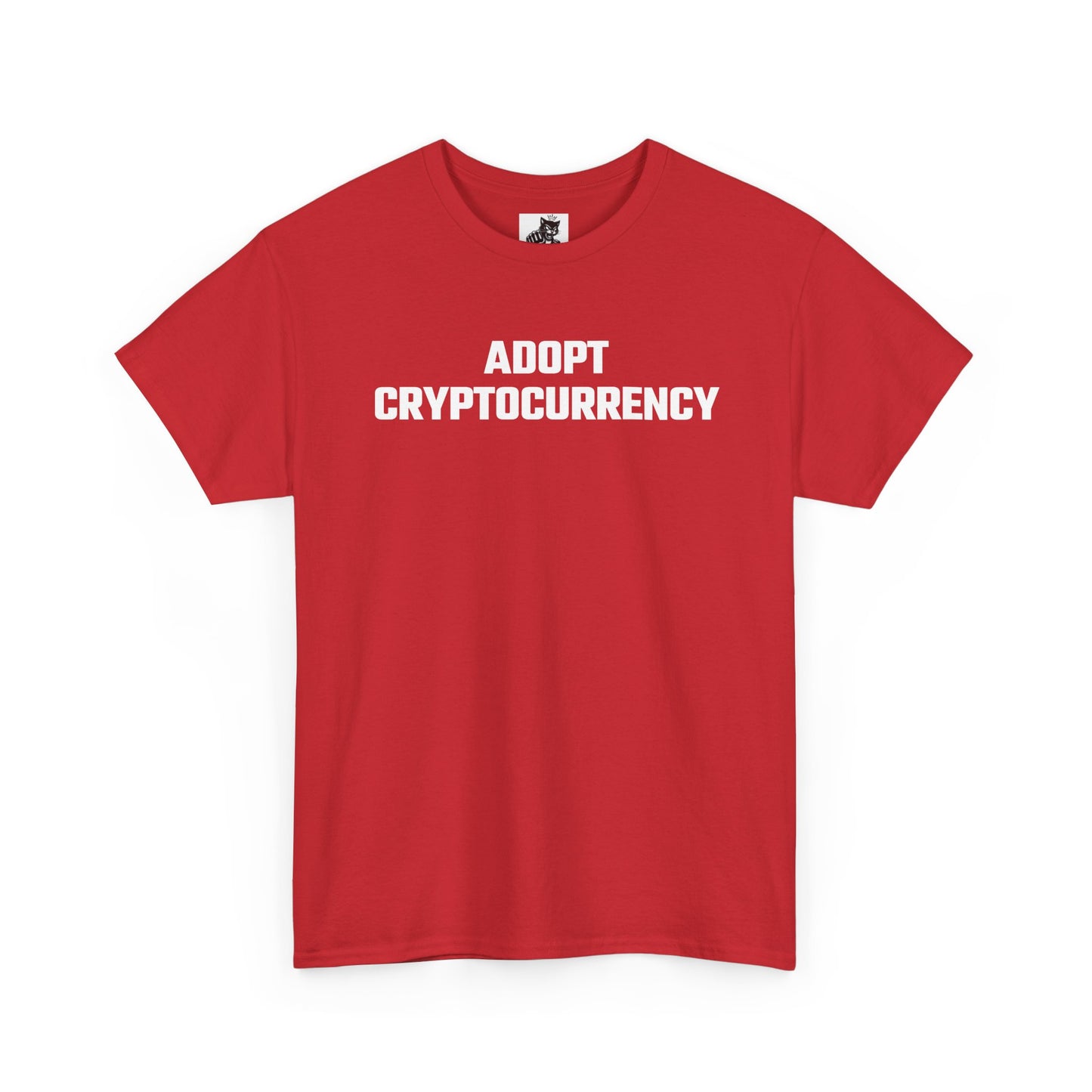 Adopt Cryptocurrency Graphic T-Shirt