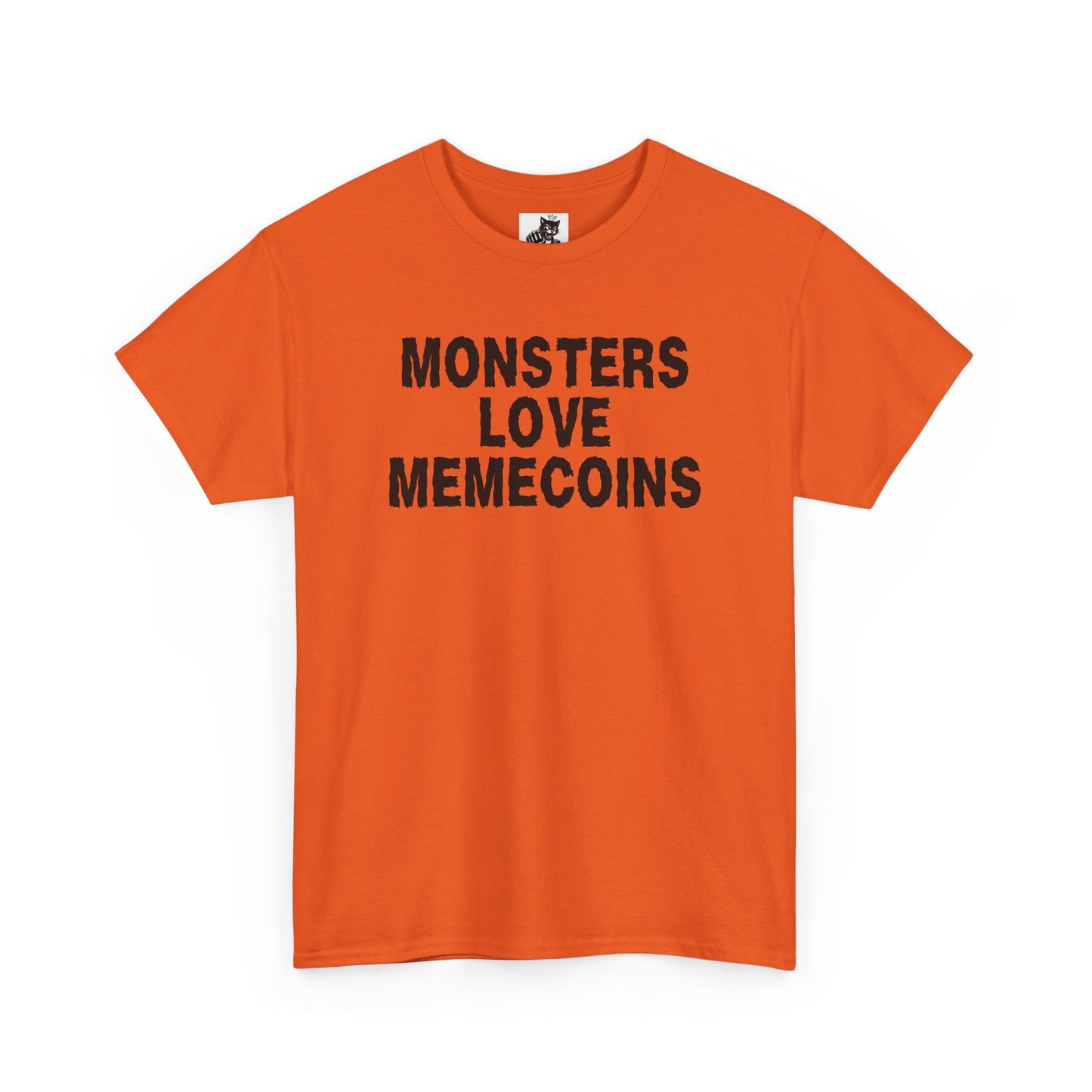 Monsters Love Memecoins Graphic Tee - Crypto Halloween T-Shirt