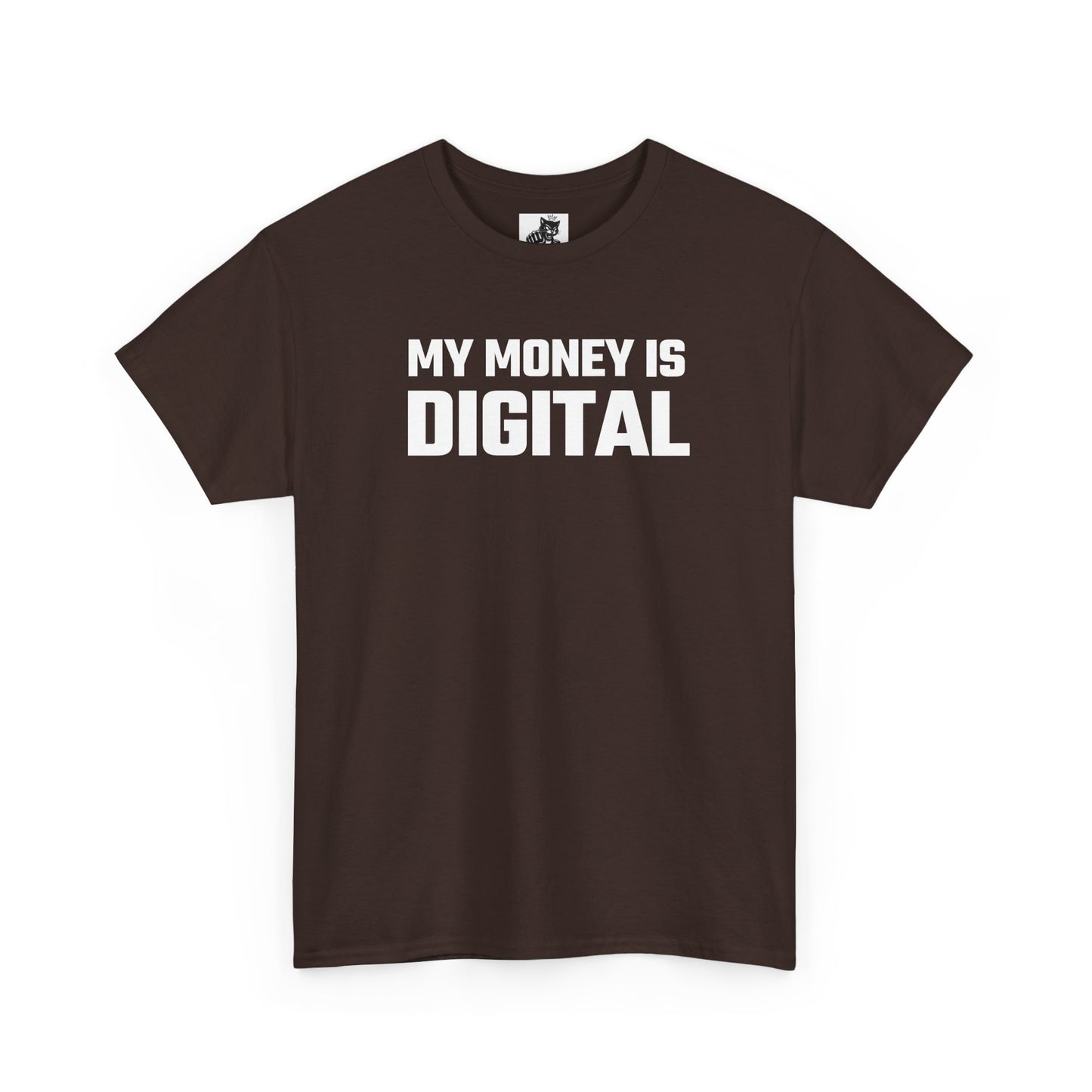 My Money Is Digital - Crypto Themed T-Shirt