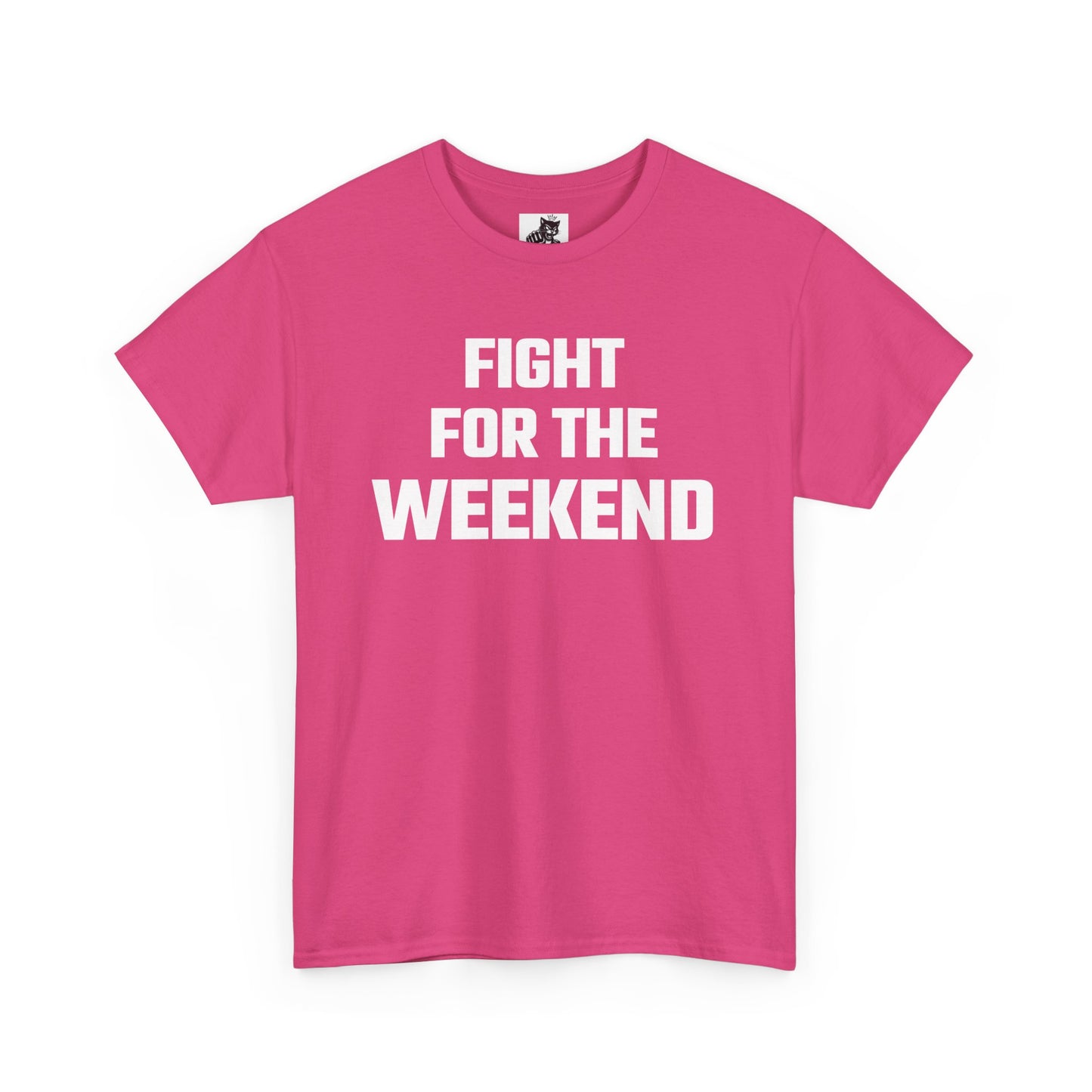 Fight For The Weekend Graphic Tee - Unisex Cotton T-Shirt