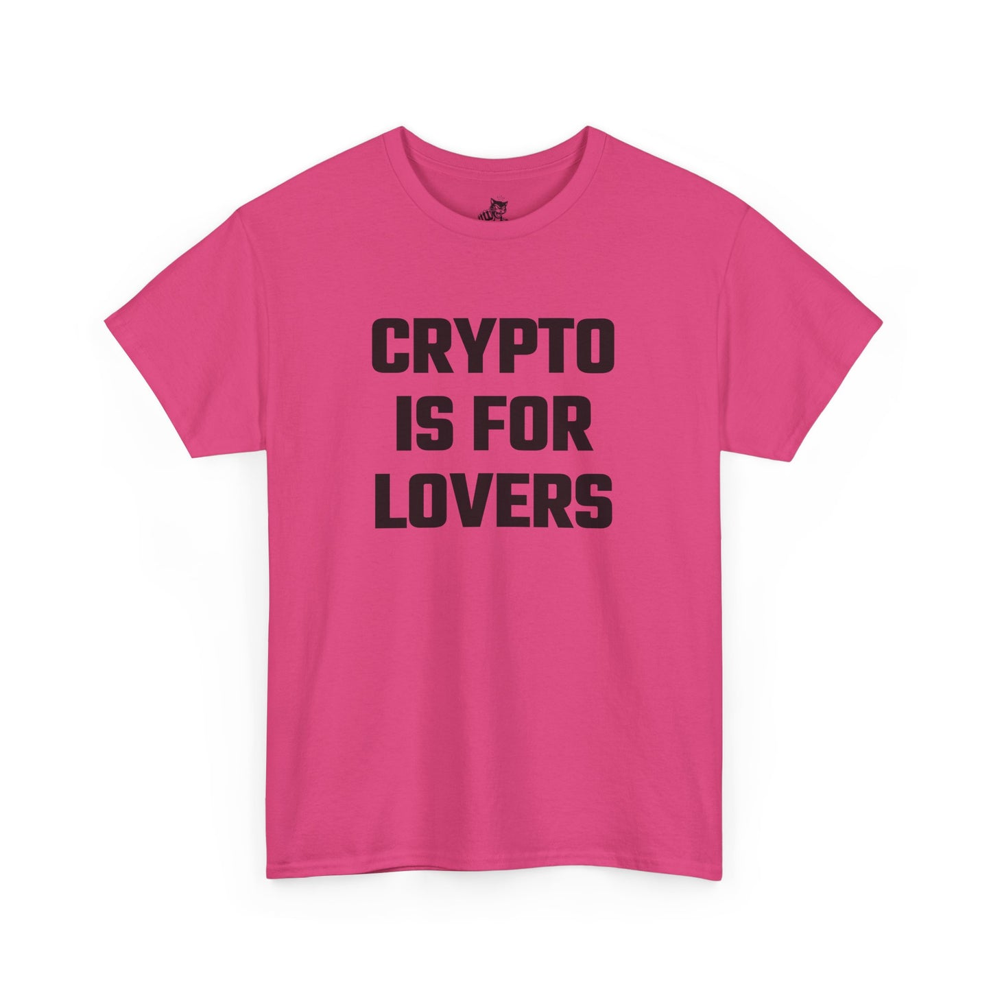 Crypto Is For Lovers (Version 2) Graphic Tee - Unisex Cotton T-Shirt