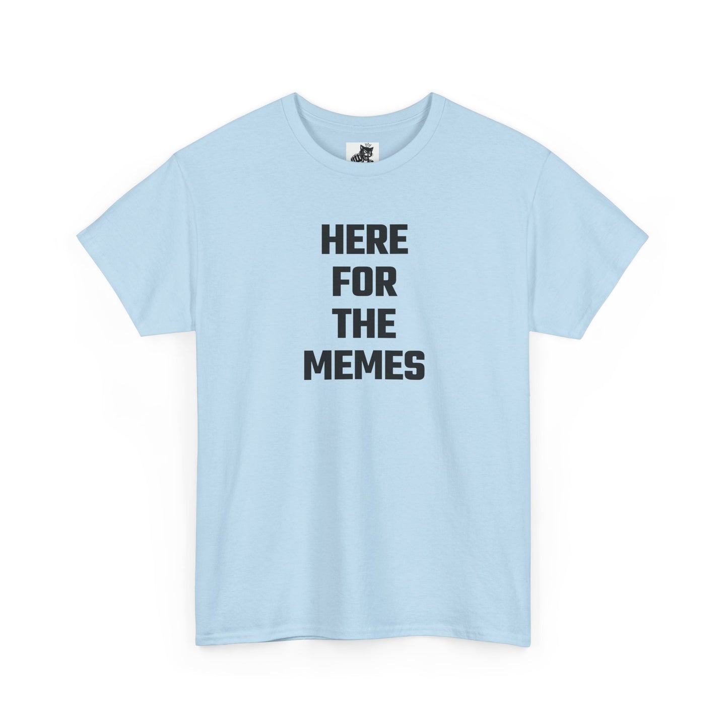 Here For The Memes Crypto Themed T-Shirt