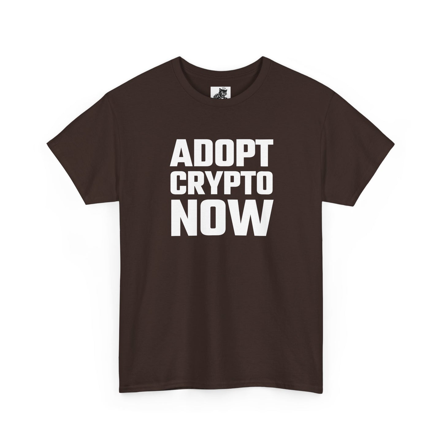 Adopt Crypto Now Graphic T-Shirt