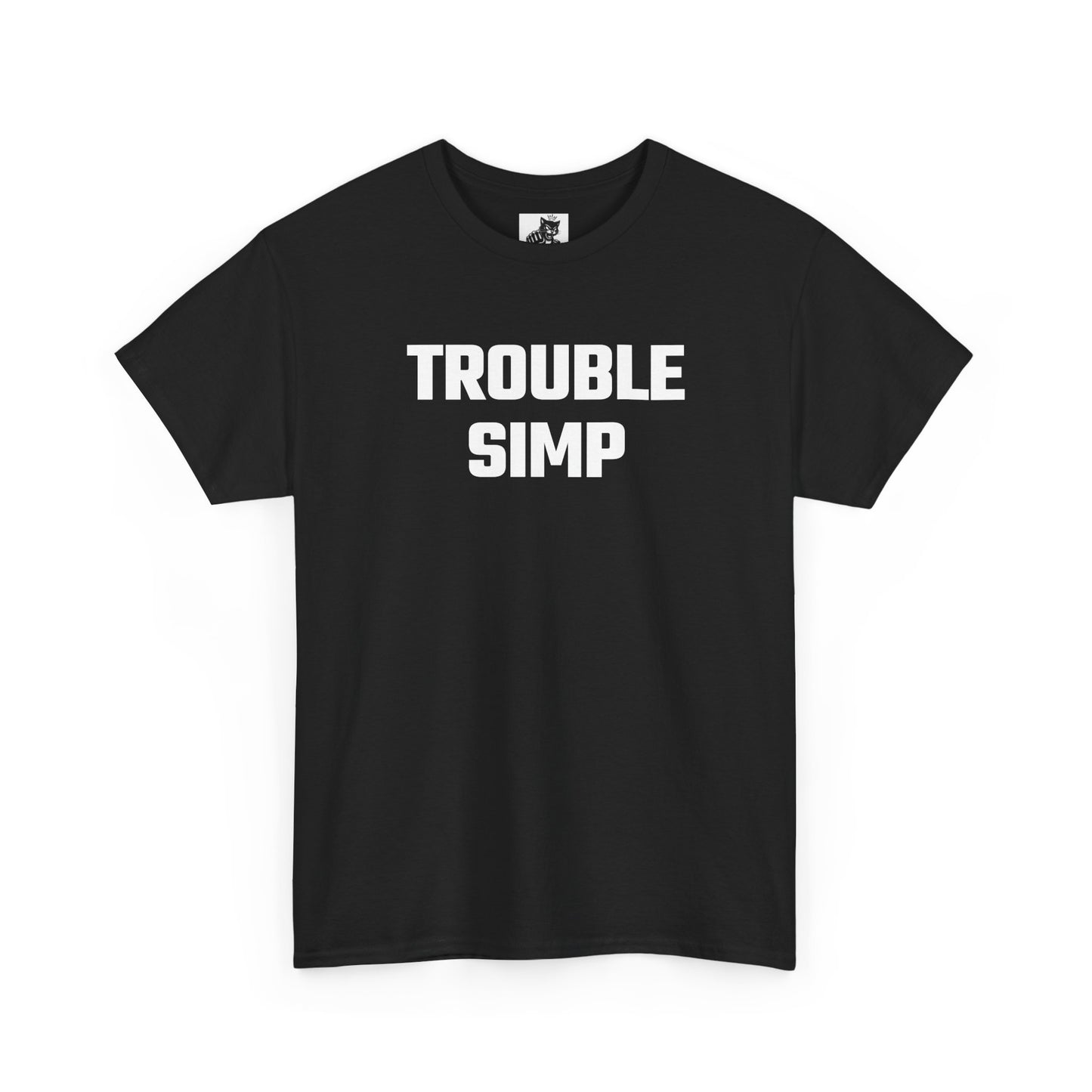 Trouble Simp Graphic Tee - Unisex Cotton T-Shirt