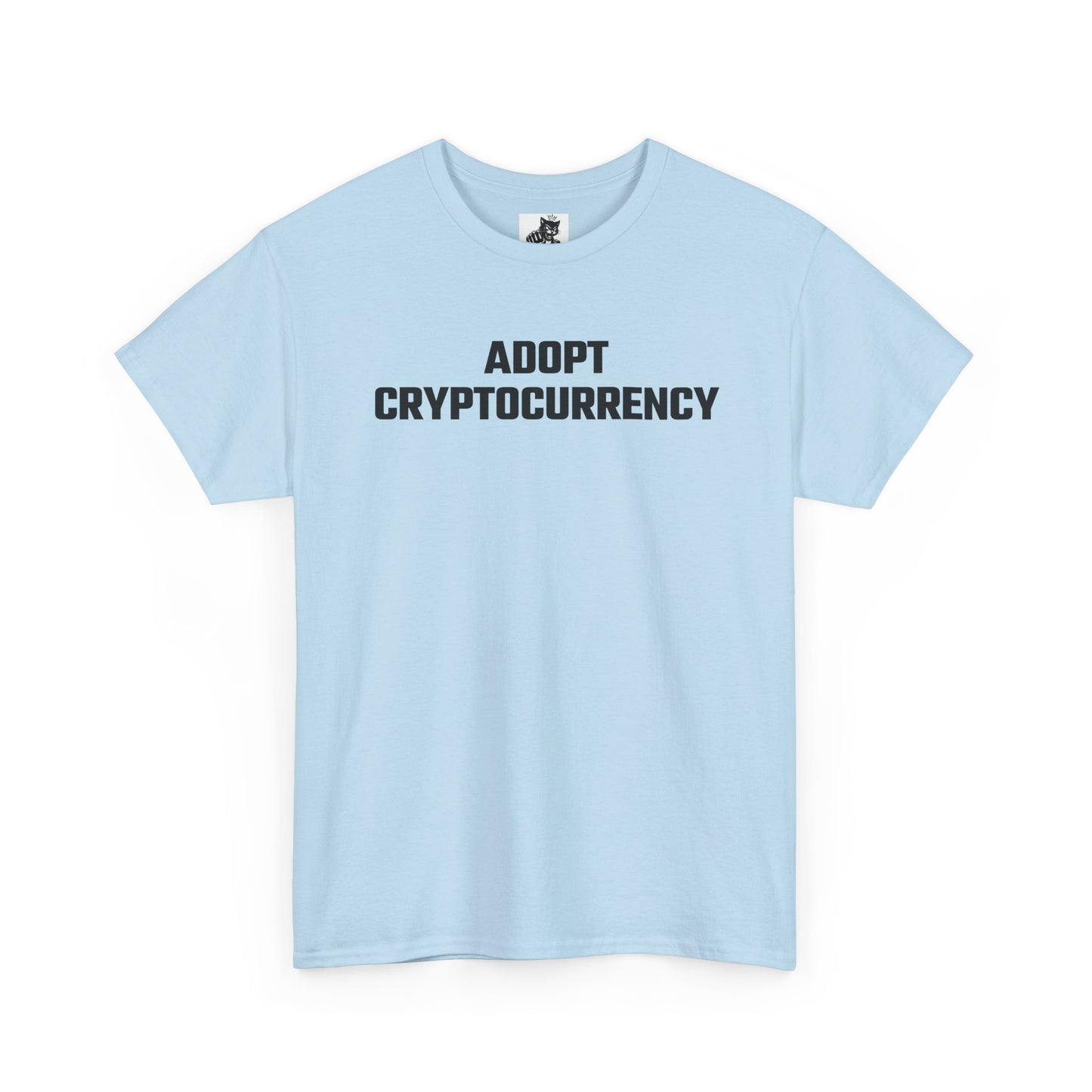 Adopt Cryptocurrency Graphic T-Shirt