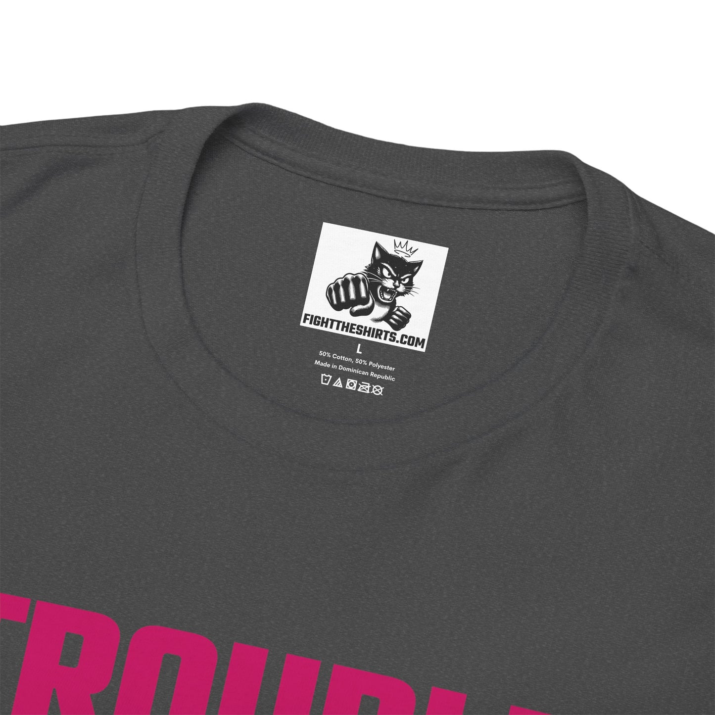 Trouble Simp Graphic Tee - Unisex Cotton T-Shirt