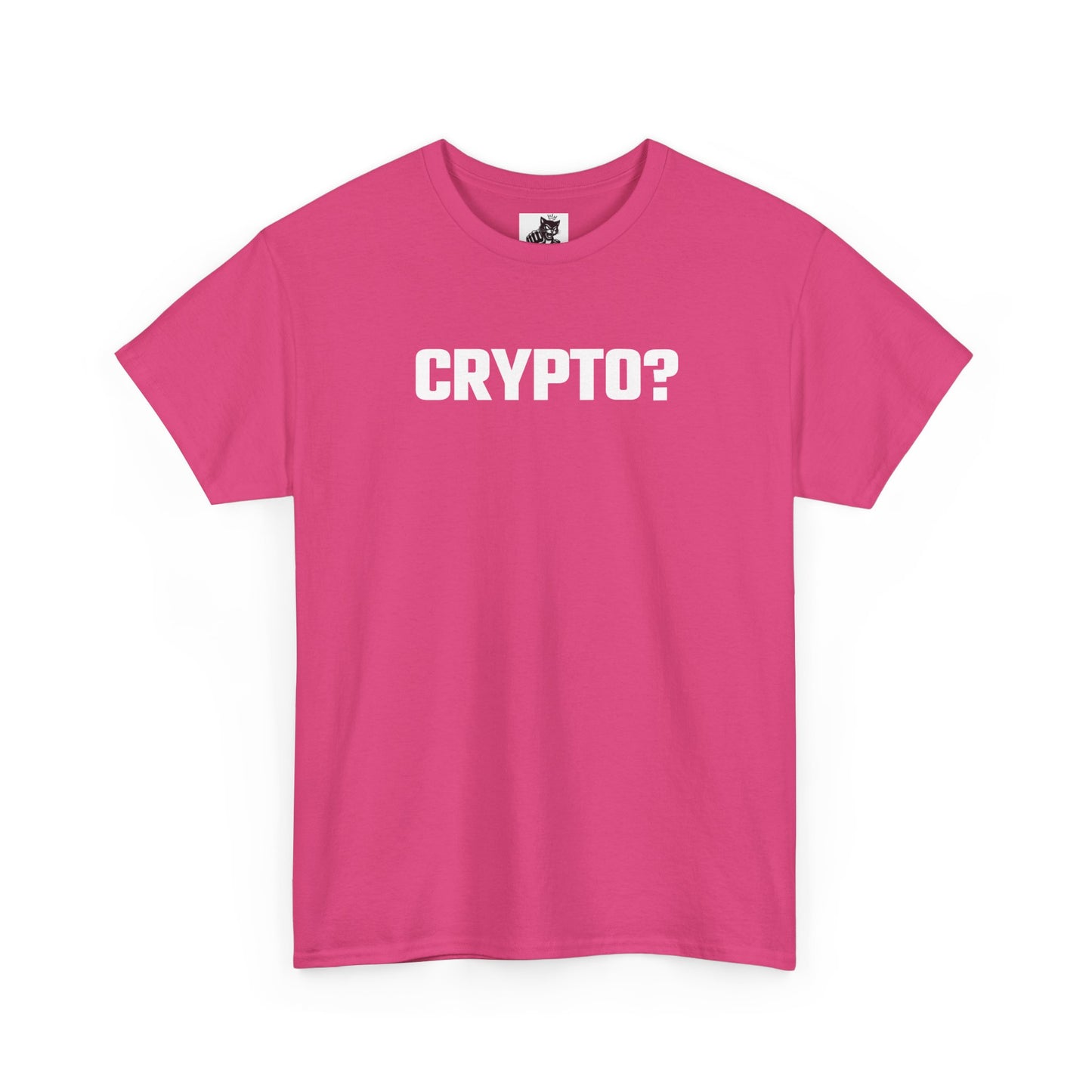 CRYPTO? Graphic Tee - Unisex Cotton T-Shirt