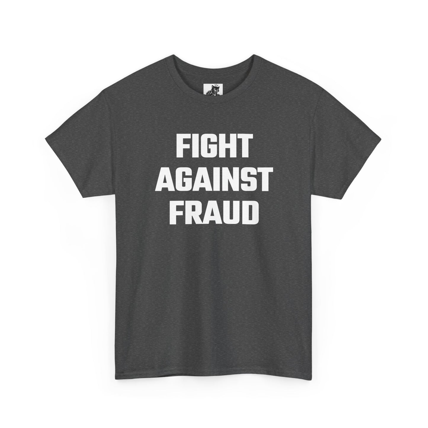 Fight Against Fraud Graphic Tee - Unisex Cotton T-Shirt