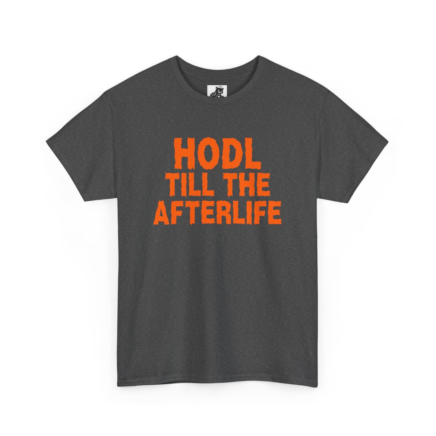 HODL Till The Afterlife Graphic Tee - Crypto Halloween T-Shirt