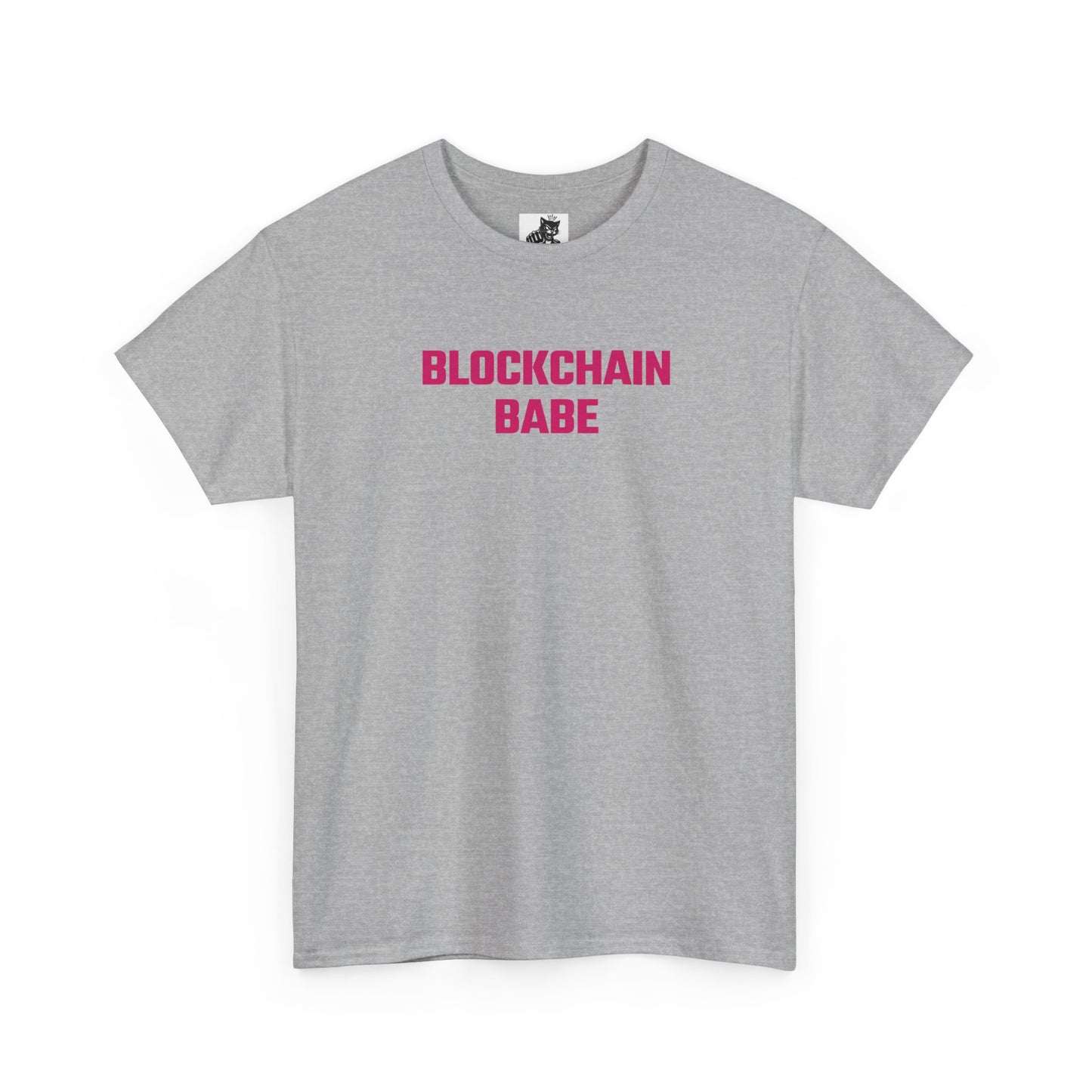Blockchain Babe (Version 2) Crypto Themed T-Shirt