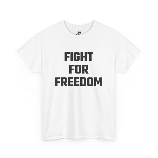 Fight For Freedom Graphic Tee - Unisex Cotton T-Shirt