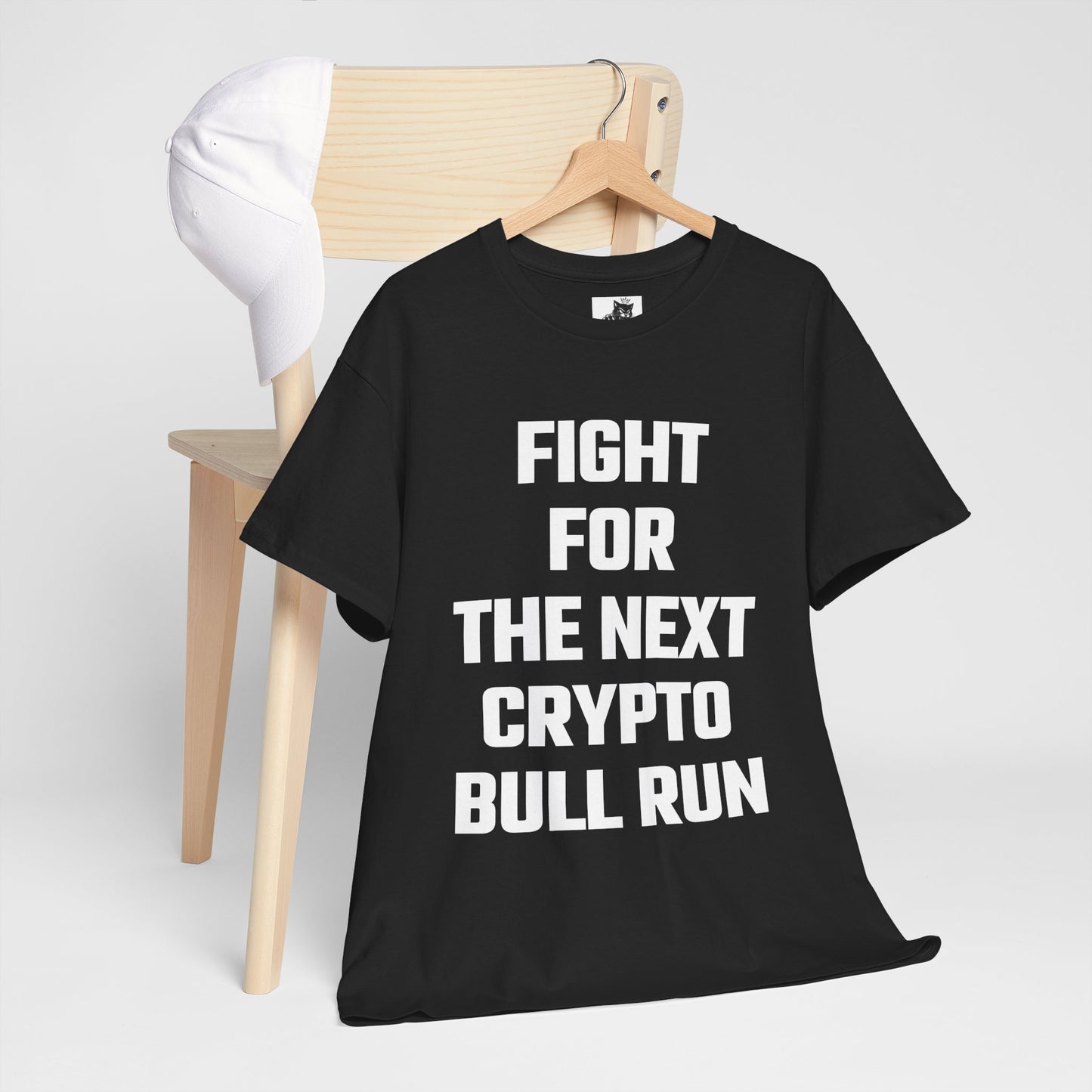Fight For The Next Crypto Bull Run Graphic Tee - Unisex Cotton T-Shirt