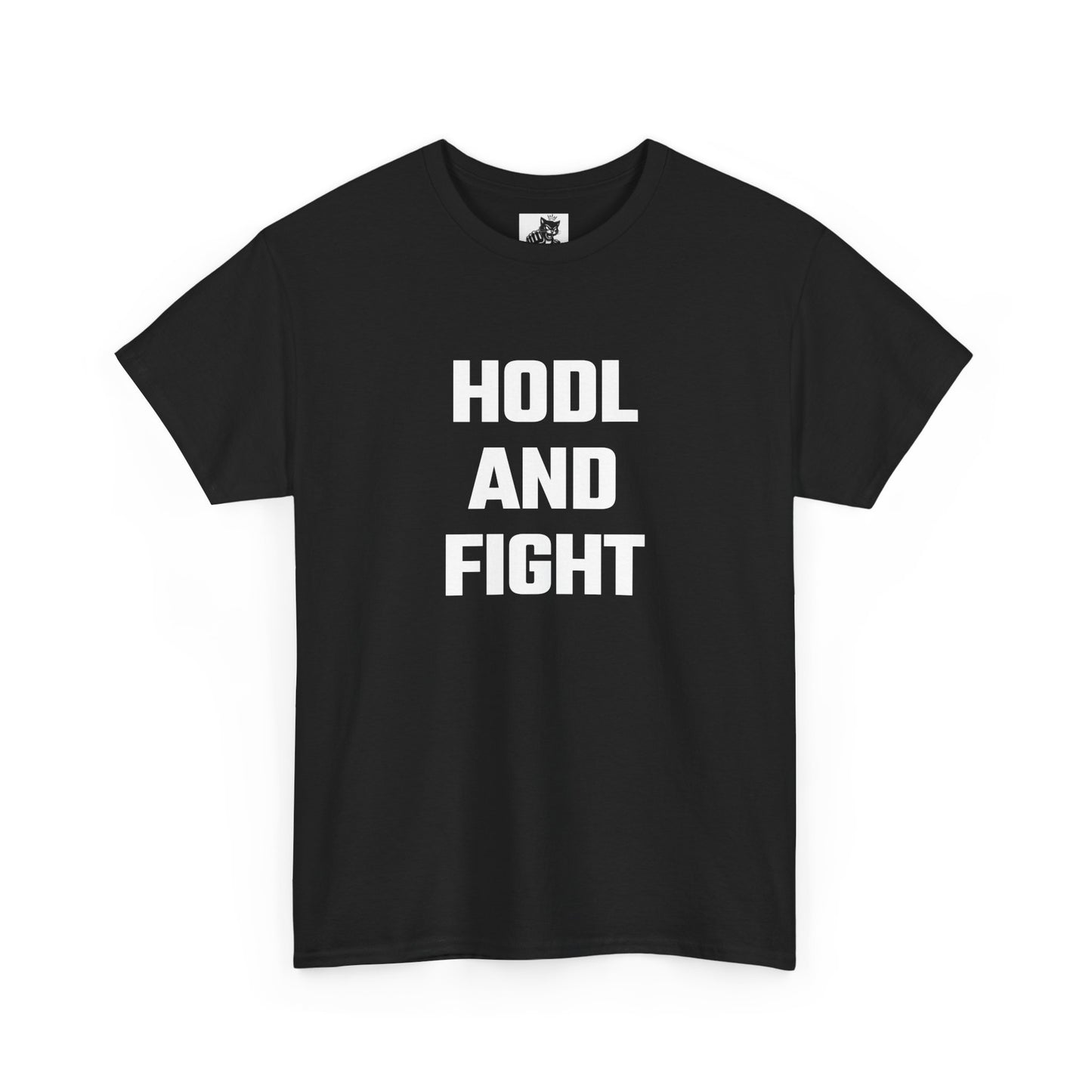HODL And Fight Graphic Tee - Unisex Cotton T-Shirt