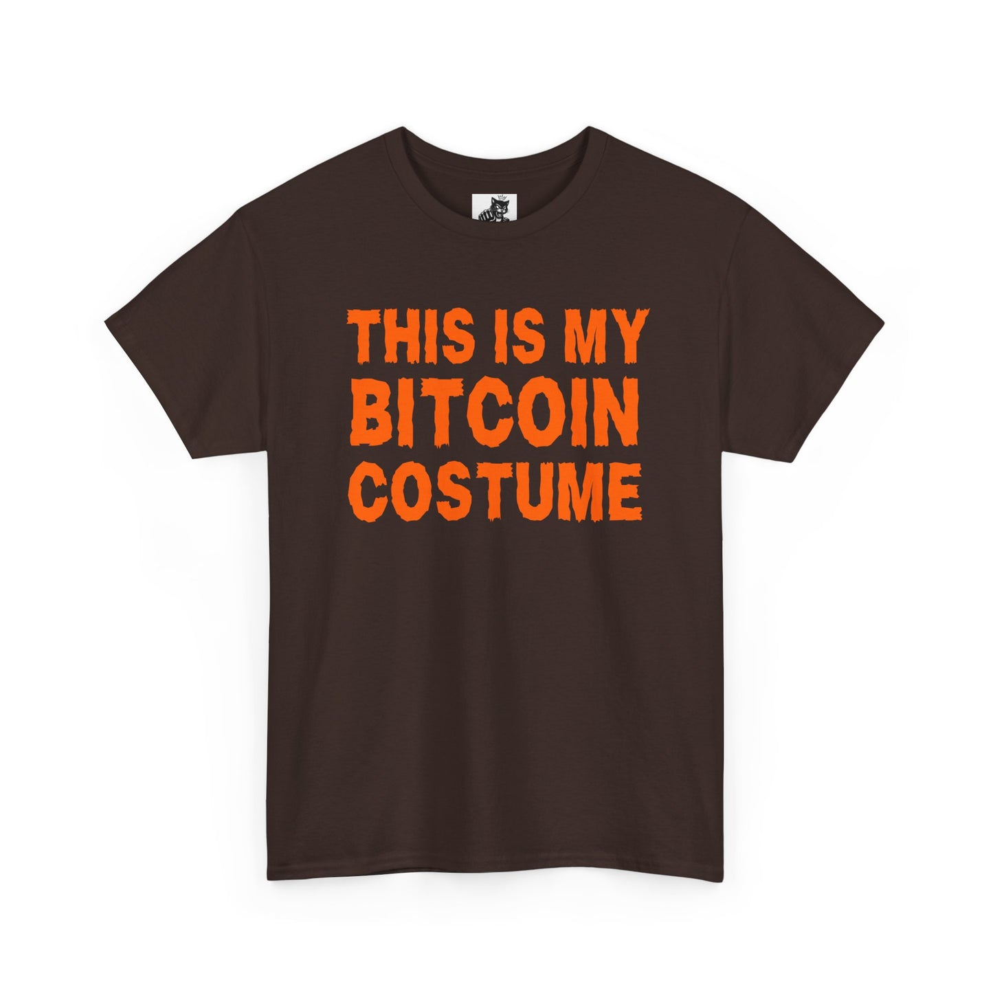This Is My Bitcoin Costume Graphic Tee - Crypto Halloween T-Shirt