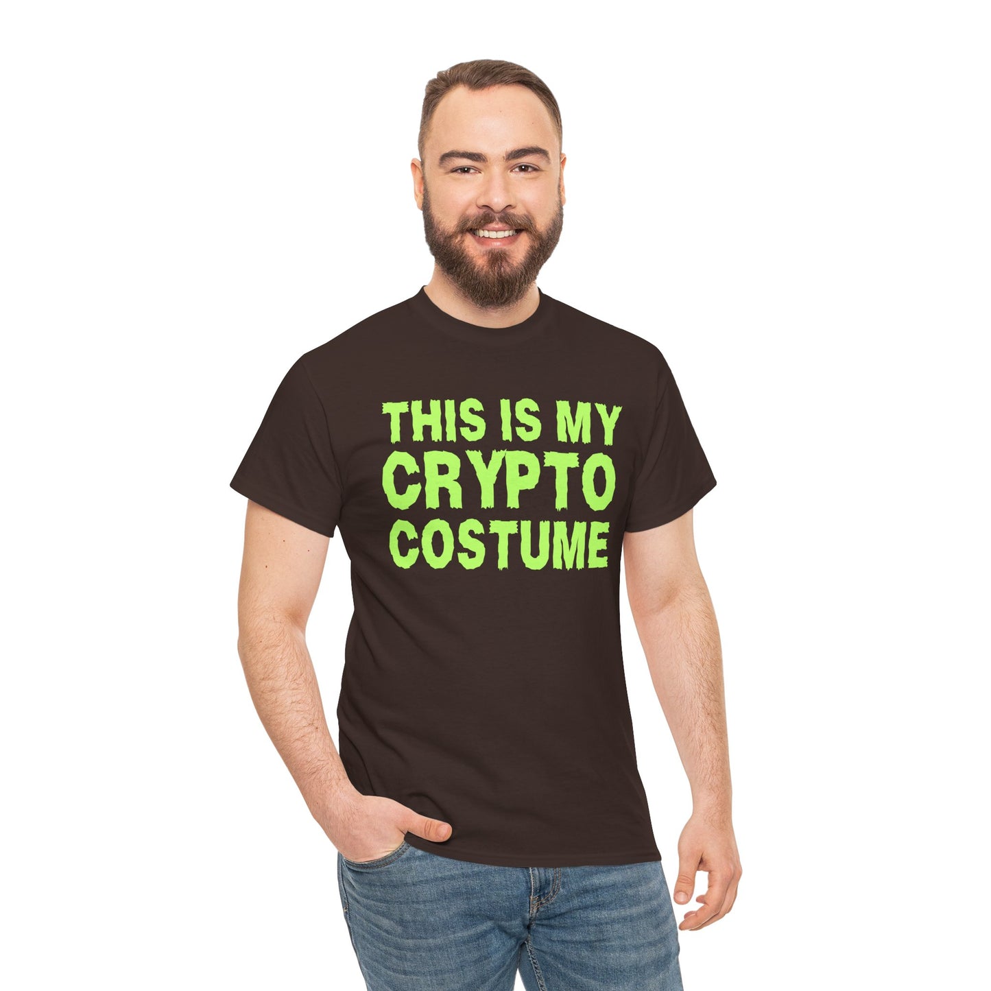 This Is My Crypto Costume (Version 2) Graphic Tee - Crypto Halloween T-Shirt