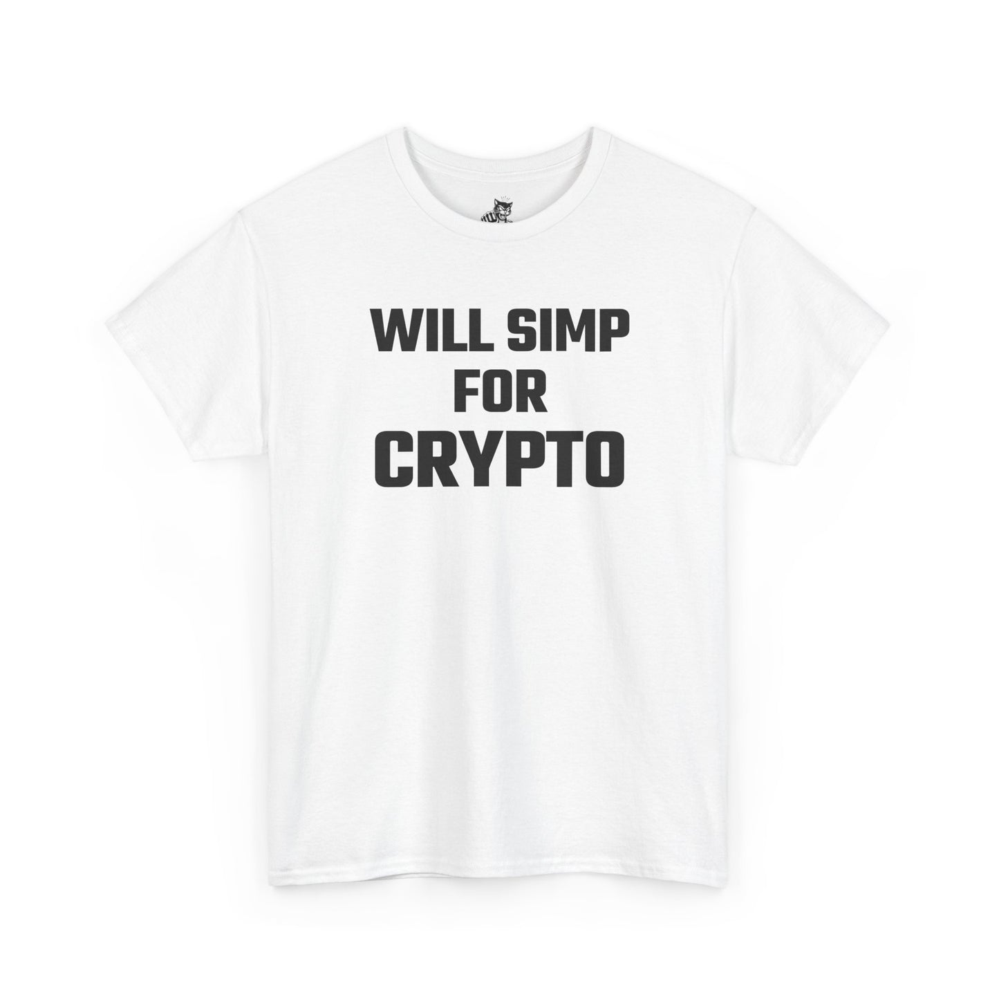 Will Simp For Crypto Graphic Tee - Unisex Cotton T-Shirt