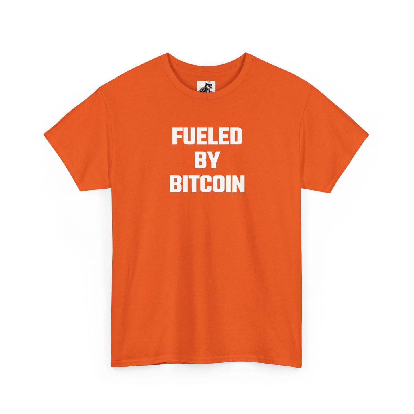 Fueled By Bitcoin Crypto Themed T-Shirt