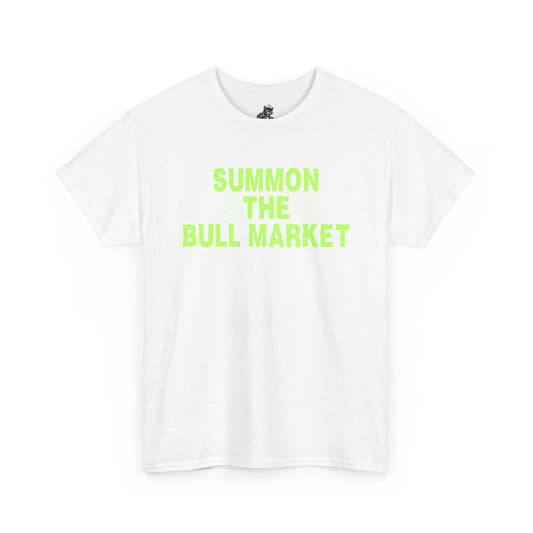 Summon The Bull Market (Version 2) Graphic Tee - Crypto Halloween T-Shirt