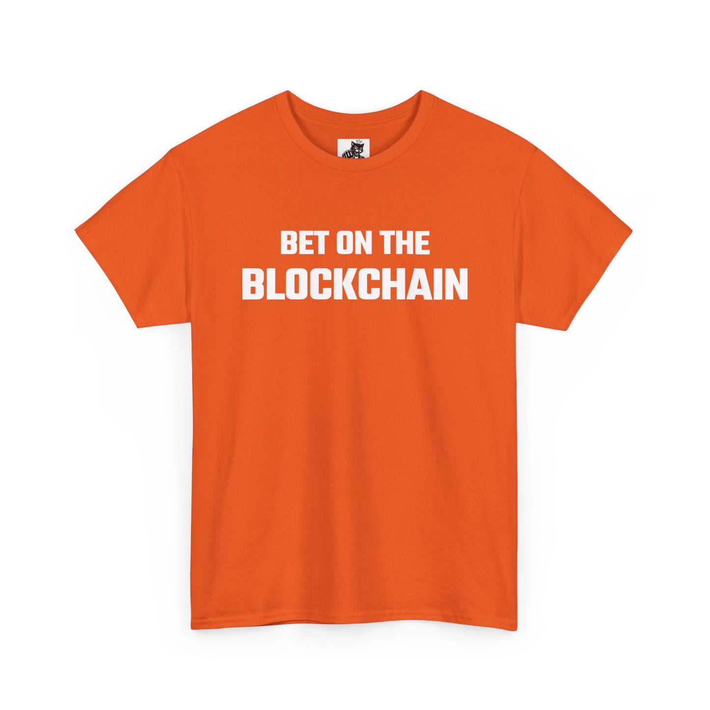 Bet On The Blockchain Crypto Themed T-Shirt