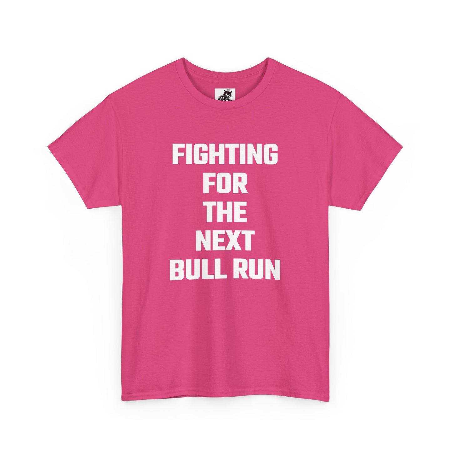 Fighting For The Next Bull Run Graphic Tee - Unisex Cotton T-Shirt