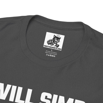Will Simp For Bitcoin Graphic Tee - Unisex Cotton T-Shirt