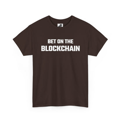 Bet On The Blockchain Crypto Themed T-Shirt