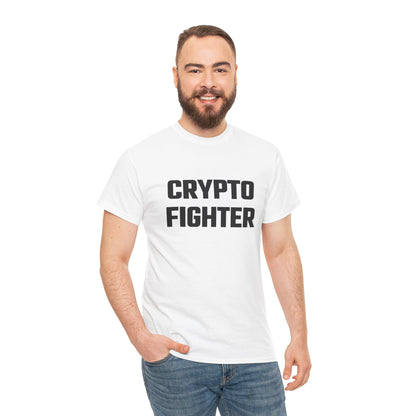 Crypto Fighter Graphic Tee - Unisex Cotton T-Shirt