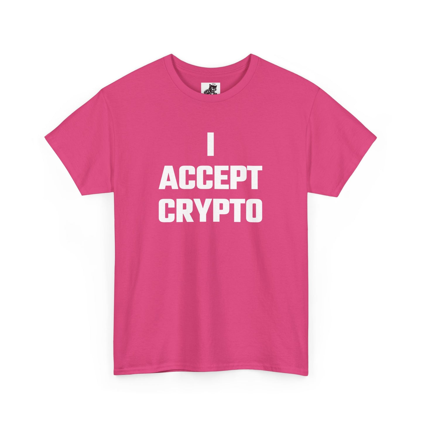 I Accept Crypto Graphic Tee - Unisex Cotton T-Shirt
