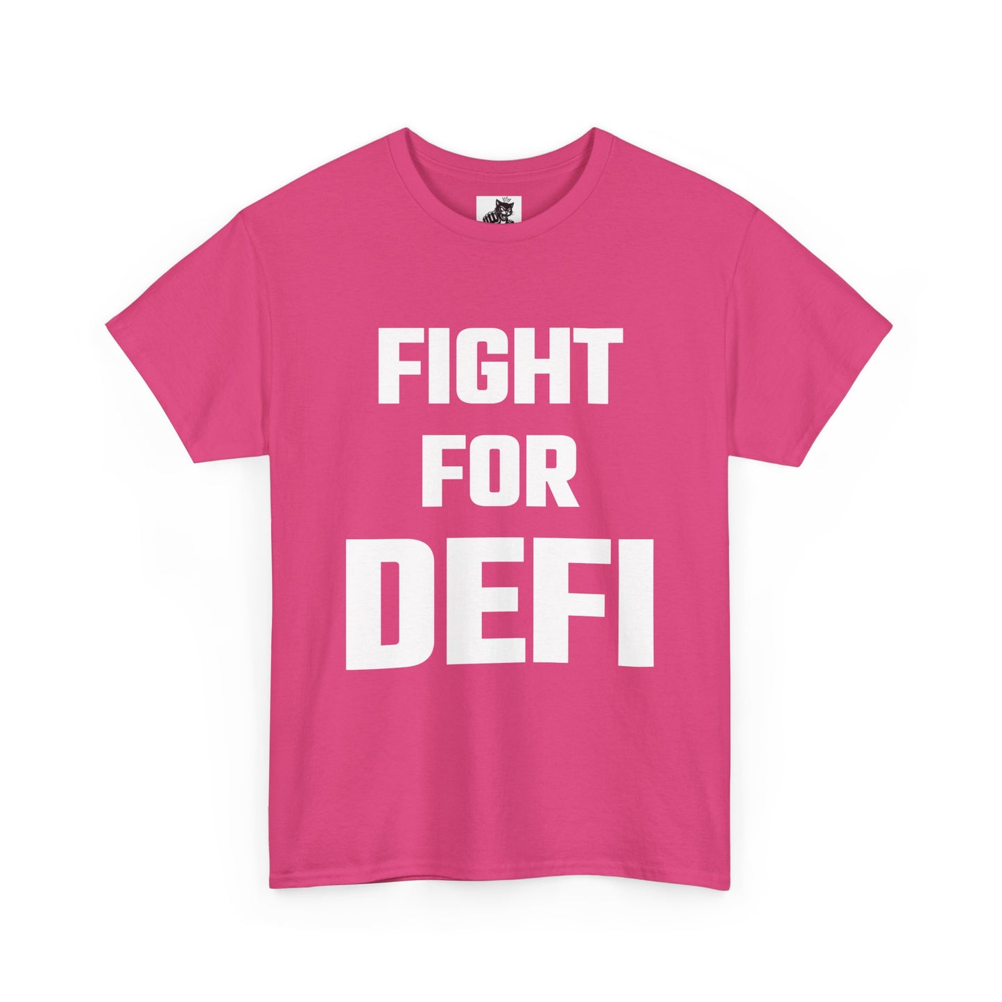 Fight for Defi Graphic Tee - Unisex Cotton T-Shirt