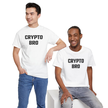 Crypto Bro Graphic Tee - Unisex Cotton T-Shirt