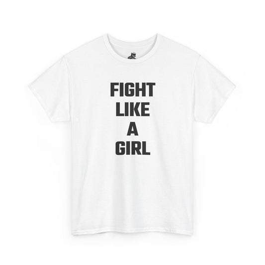 Fight Like A Girl Graphic Tee - Unisex Cotton T-Shirt