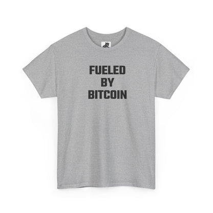 Fueled By Bitcoin Crypto Themed T-Shirt