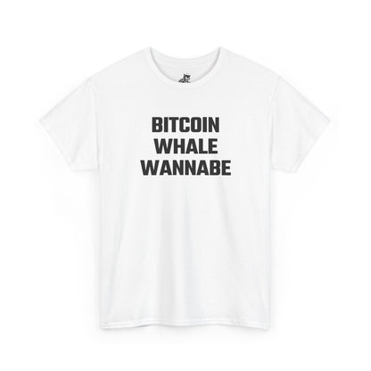 Bitcoin Whale Wannabe Crypto Themed T-Shirt