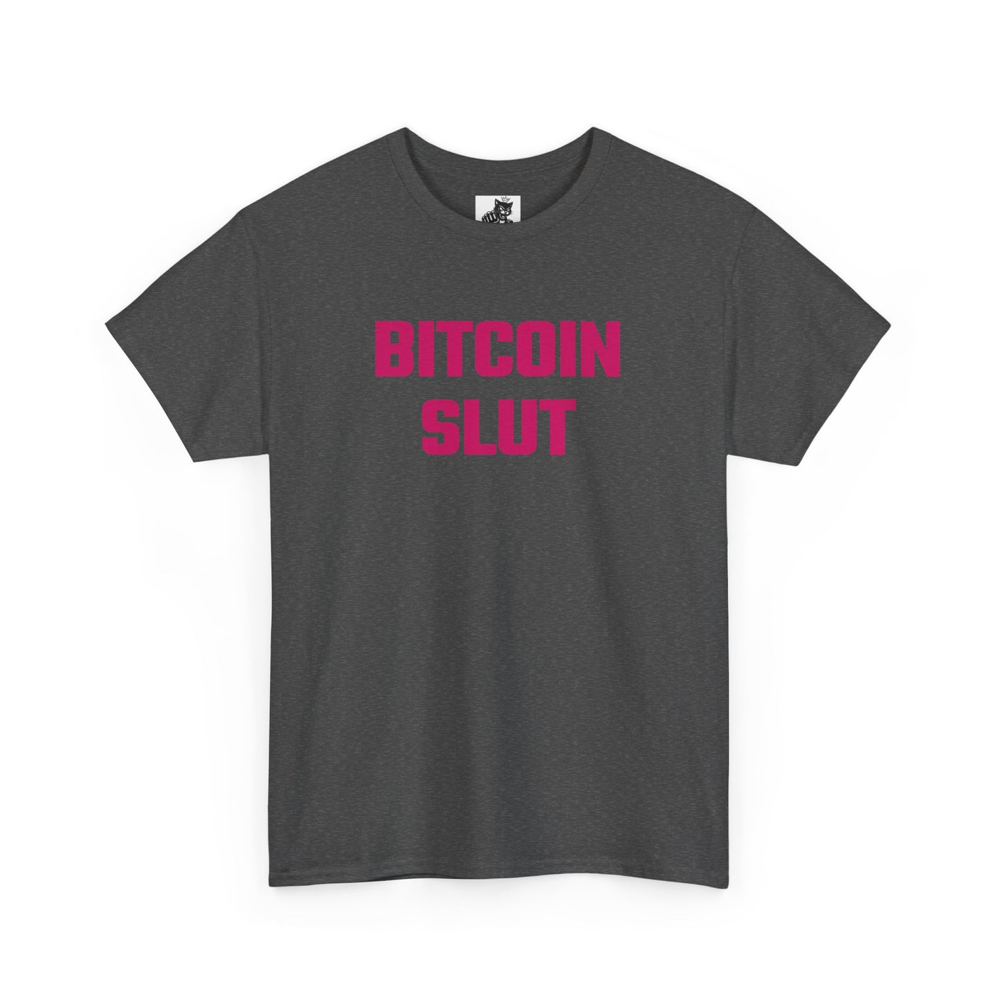 Bitcoin Slut (Version 2) Graphic Tee - Unisex Cotton T-Shirt