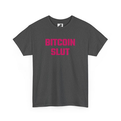 Bitcoin Slut (Version 2) Graphic Tee - Unisex Cotton T-Shirt