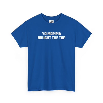 Yo Momma Bought The Top Graphic Tee - Crypto Themed T-Shirt