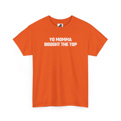 Yo Momma Bought The Top Graphic Tee - Crypto Themed T-Shirt