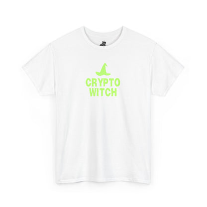 Crypto Witch (Version 2) Graphic Tee - Crypto Halloween T-Shirt