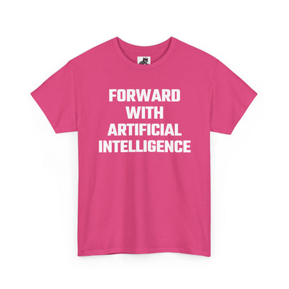 Forward With Artificial Intelligence Graphic Tee - Unisex Cotton T-Shirt