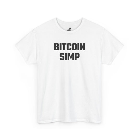 Bitcoin Simp Graphic Tee - Unisex Cotton T-Shirt