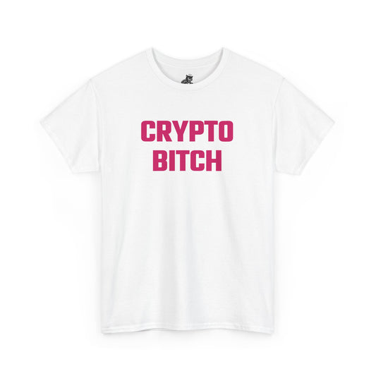 Crypto Bitch (Version 2) Graphic Tee - Unisex Cotton T-Shirt