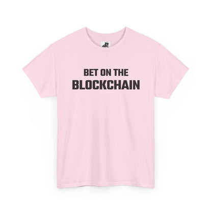 Bet On The Blockchain Crypto Themed T-Shirt
