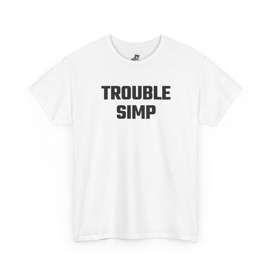 Trouble Simp Graphic Tee - Unisex Cotton T-Shirt