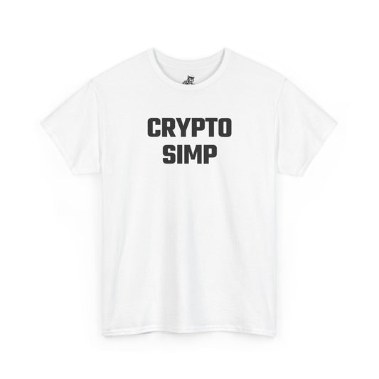 Crypto Simp Graphic Tee - Unisex Cotton T-Shirt