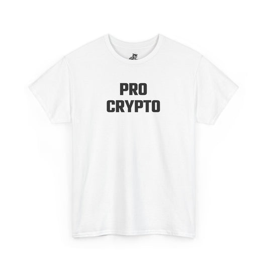 Pro Crypto Graphic Tee - Unisex Cotton T-Shirt