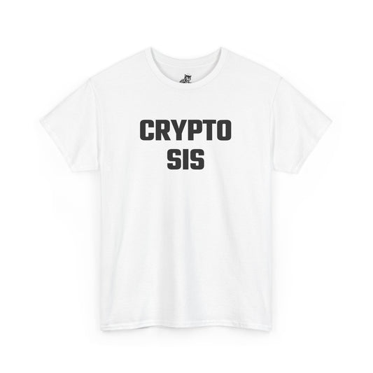 Crypto Sis Graphic Tee - Unisex Cotton T-Shirt