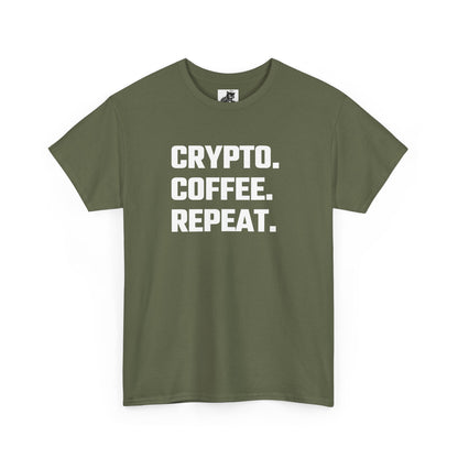 Crypto Coffee Repeat T-Shirt