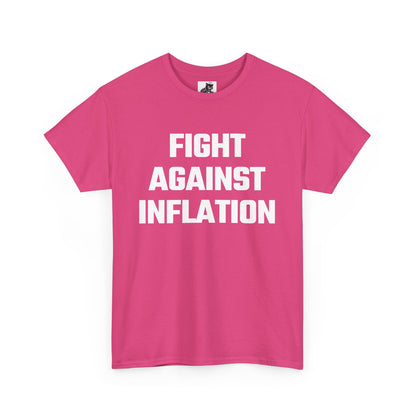 Fight Against Inflation Graphic Tee - Unisex Cotton T-Shirt